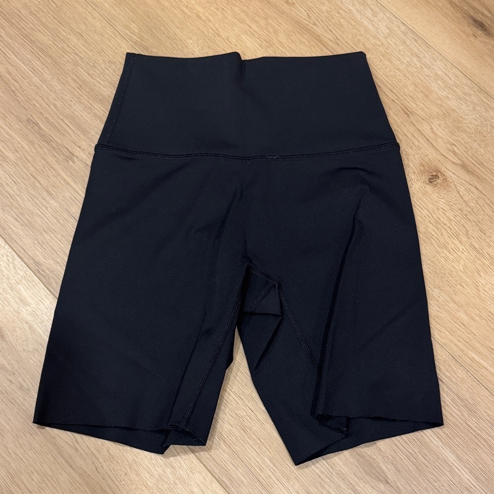 Aerie Women's Black High-Waisted Shorts